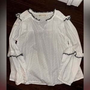 EUC Zara Long Sleeve Blouse 11/12
